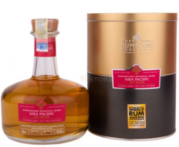 Rum & Cane Asia Pacific XO 70cl 43° (R) GBX x6