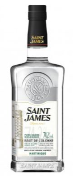 Saint James Brut de Colonne Organic 70cl 74,2° (R) x6