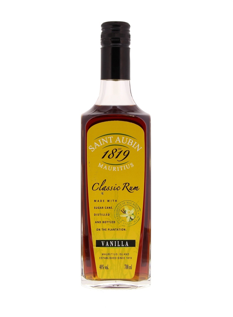 Saint Aubin Classic Rum Vanilla 70cl 40° (R) x12
