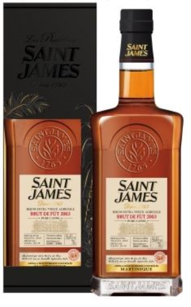 Saint James Brut de Fût Millésime 2003 70cl 56,4° (R) GBX x6