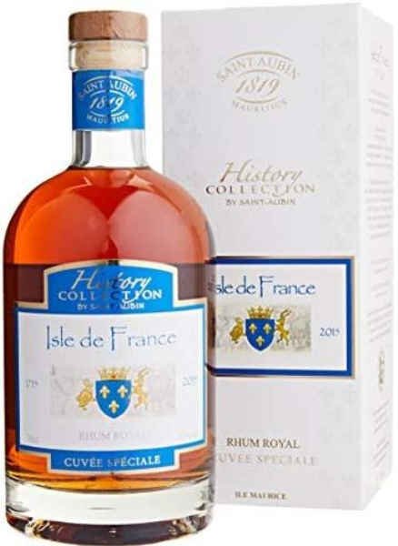 Saint Aubin Isle de France Cuvée Spéciale History Collection Rhum Royal 70cl 40° (R) GBX x6