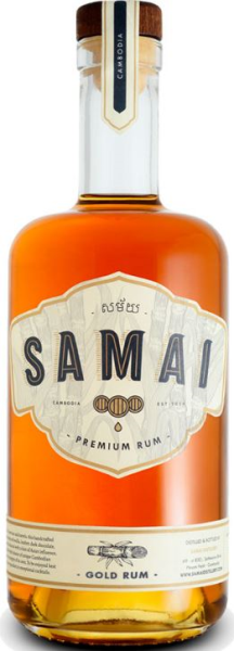 Samai Gold Rum 70cl 41° (R) x6
