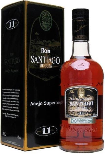 Santiago de Cuba 11 YO 70cl 40° (R) GBX x6
