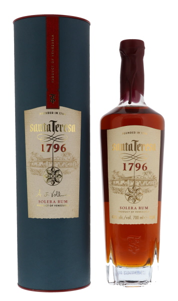 Santa Teresa 1796 Ron Antiguo de Solera 70cl 40° (R) GBX x6