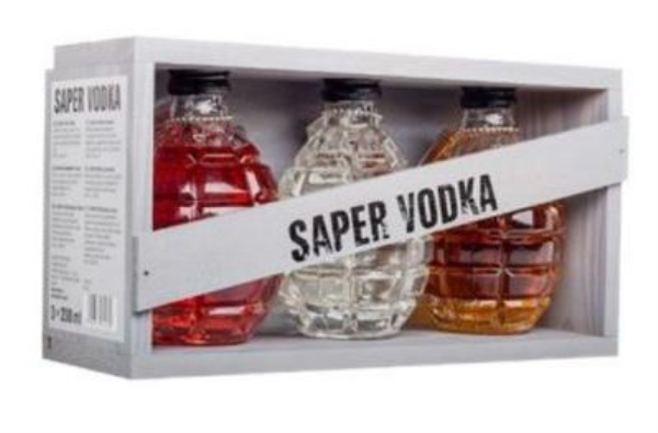 Saper Grenade 60cl 40° (3x20cl) (NR) GBX x3