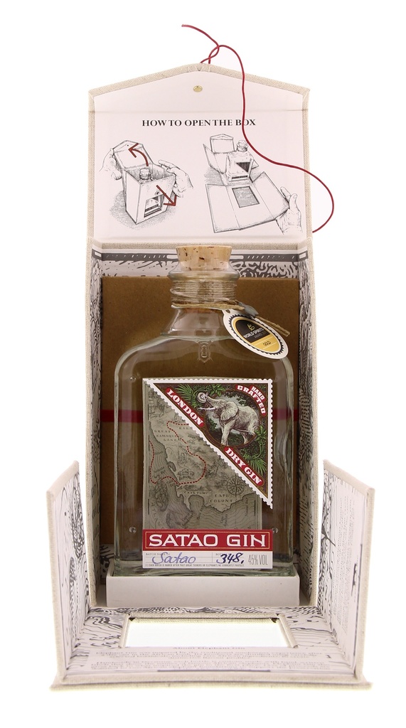 Satao Gin 50cl 45° (R) GBX x6