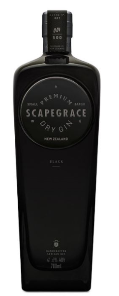 Scapegrace Dry Gin Black 70cl 41,6° (R) x6