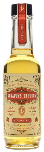 Scrappy’S Bitters Firewater 15cl 44,3° (R) x12