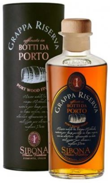 Sibona Grappa Riserva Porto 50cl 44° (R) GBX x6