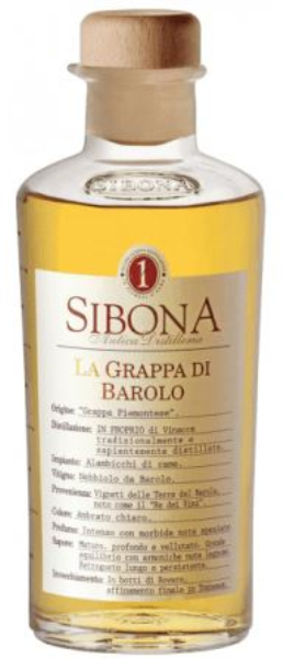 Sibona Grappa Di Barolo 50cl 40° (R) x6