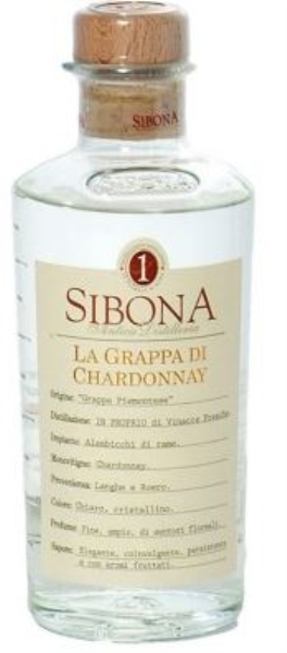 Sibona Grappa Di Chardonnay 50cl 40° (R) x6