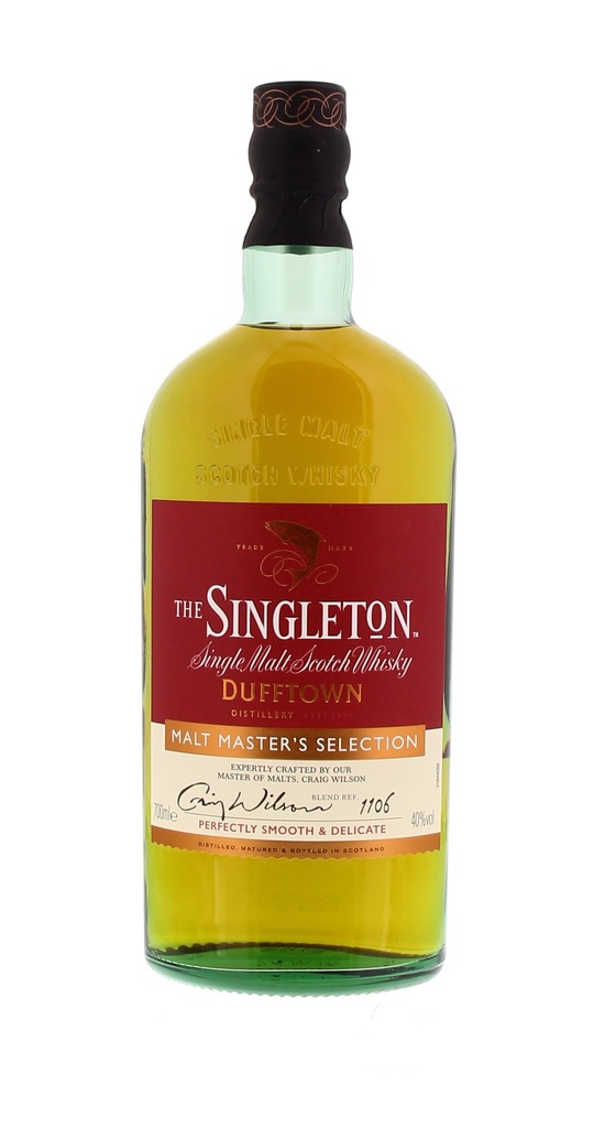 Singleton of Dufftown Malt Master's Selection 70cl 40° (R) x6