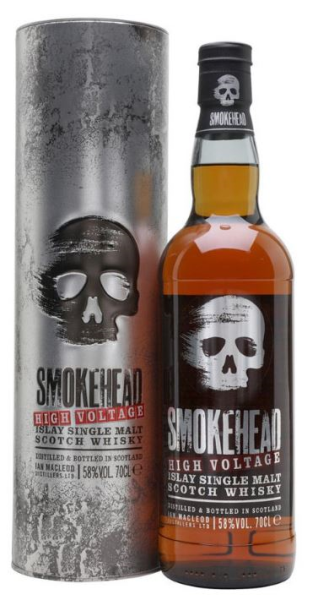 Smokehead High Voltage 70cl 58° (R) GBX x6