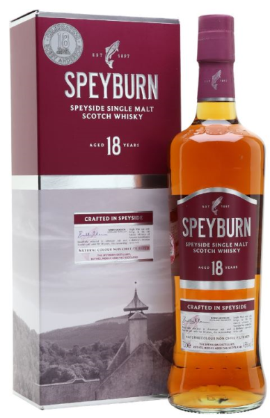 Speyburn 18 YO 70cl 46° (R) GBX x6