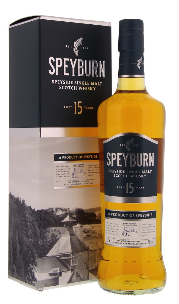 Speyburn 15 YO 70cl 46° (R) GBX x6