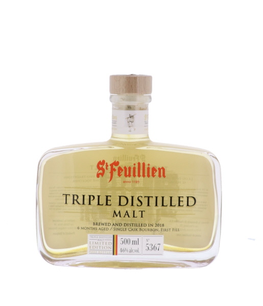 St-Feuillien Triple Distilled Malt 50cl 46° (NR) x6