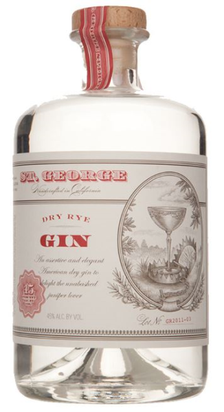 St. George Dry Rye Gin 70cl 45° (R) x6