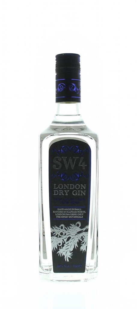 SW4 London Dry Gin 70cl 40° (R) x6