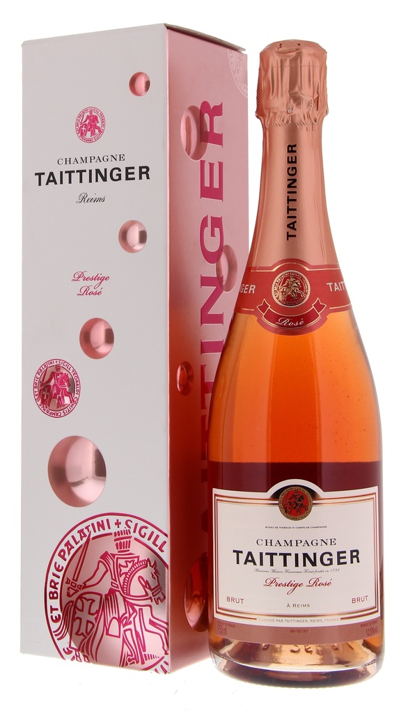 Taittinger Rosé Prestige Brut 75cl 12,5°  (R) GBX x6