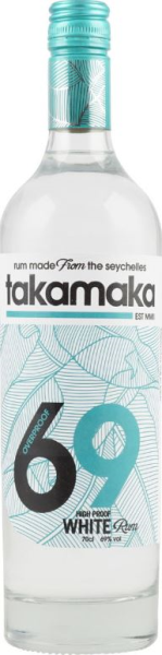 Takamaka Overproof 70cl 69° (R) x6