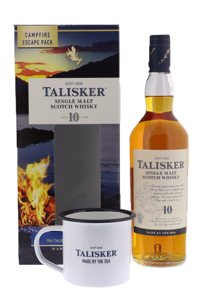Talisker 10 YO + Mug 70cl 45,8° (NR) GBX x6