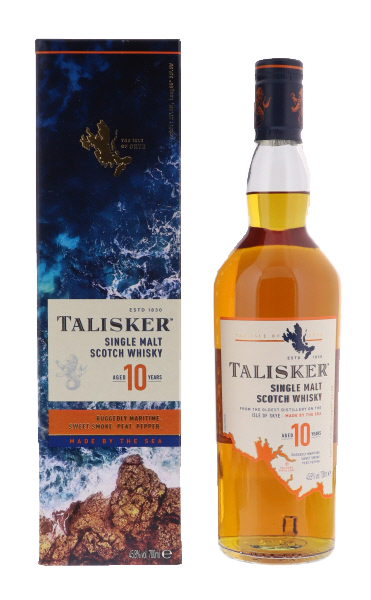 Talisker 10 YO (New bottle) 70cl 45,8° (R) GBX x6