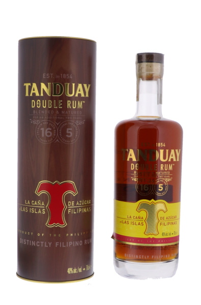 Tanduay Double Rum 70cl 40° (NR) GBX x6