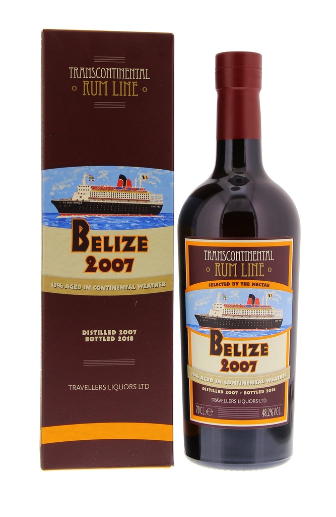 TCRL Belize 11 YO 2007 70cl 48,2° (R) GBX x6