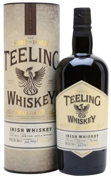 Teeling Small Batch Rum Cask Finish 70cl 46° (NR)  x6