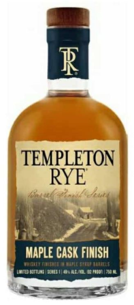 Templeton Rye Maple Finish 70cl 46° (NR) x6