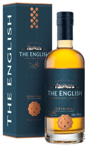 The English Single Malt Original 70cl 43° (NR) GBX x6