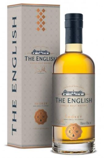 The English Single Malt Smokey 70cl 43° (NR) GBX x6