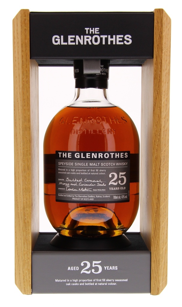 Glenrothes 25 YO 70cl 43° (R) GBX x4