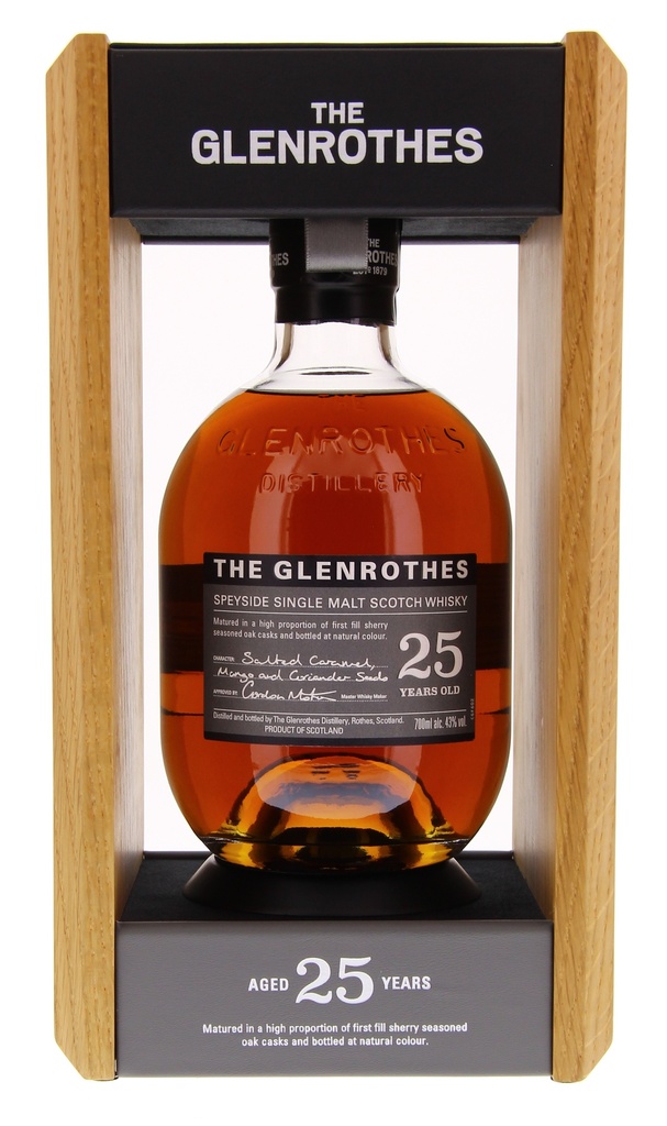 Glenrothes 25 Years 70cl 43° (R) GBX x4