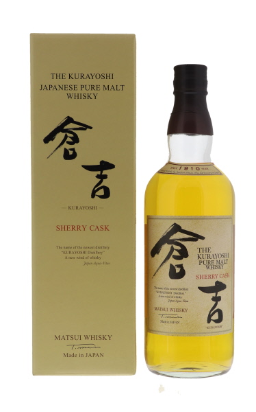 The Kurayoshi Malt Whisky Sherry Cask New 70cl 43° (R) GBX x6