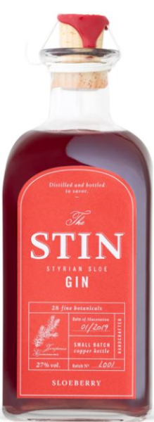 The STIN Styrian Sloe Gin 50cl 27° (R) x6