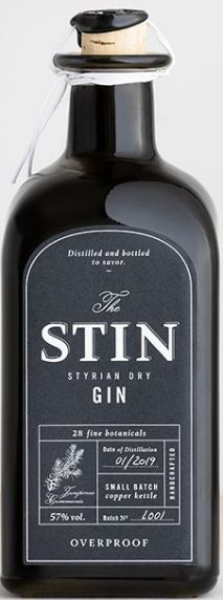 The STIN Styrian Overproof Gin 50cl 57° (R) x6