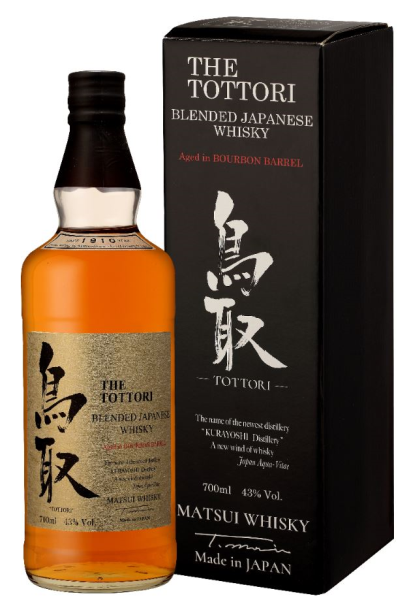 The Tottori Blended Aged in Bourbon Barrel 50cl 43° (R) GBX x12