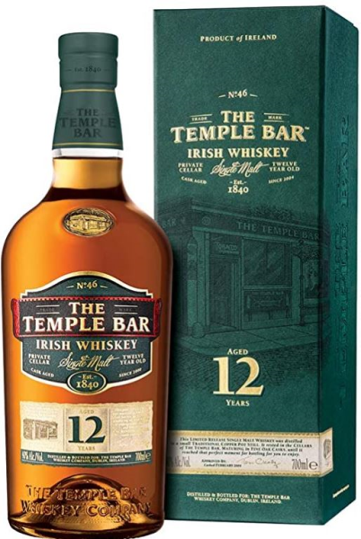 The Temple Bar 12 YO 70cl 40° (R) GBX x6