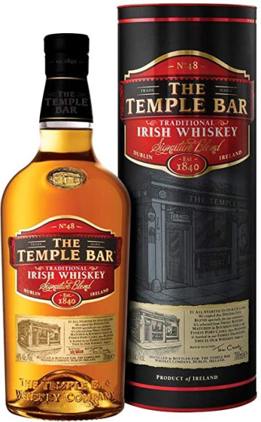 The Temple Bar Signature Blend 70cl 40° (R) GBX x6