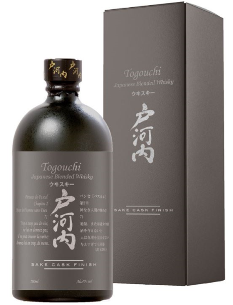 Togouchi Saké Cask Finish 70cl 40° (NR) GBX x6
