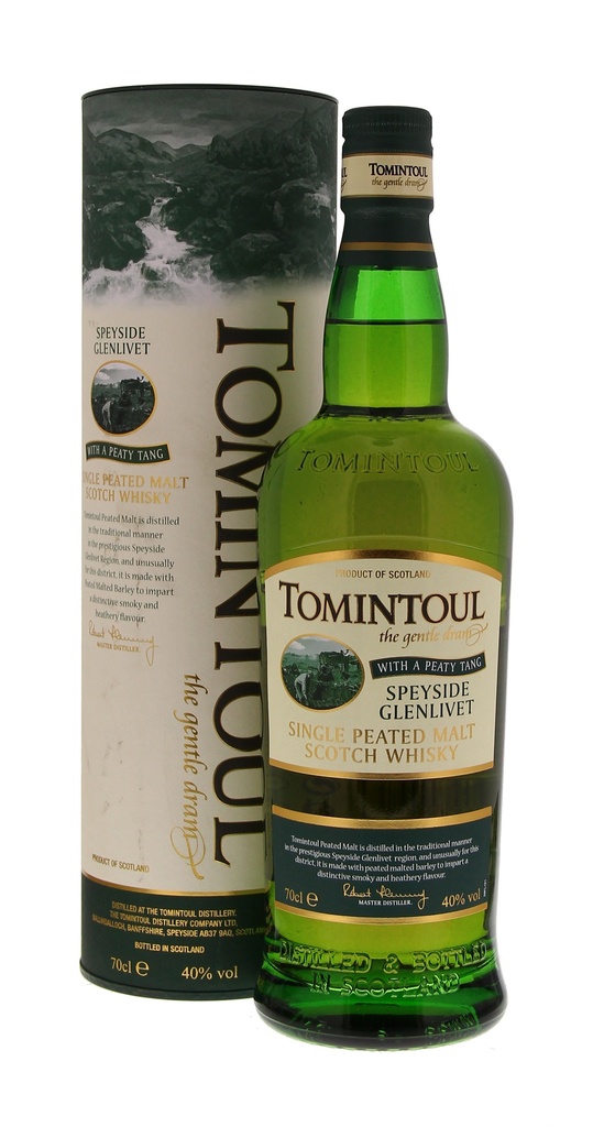Tomintoul Peaty 70cl 40° (R) GBX x6