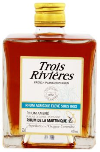 Trois Rivieres Pave Ambre Rum 50cl 40° (R) x12