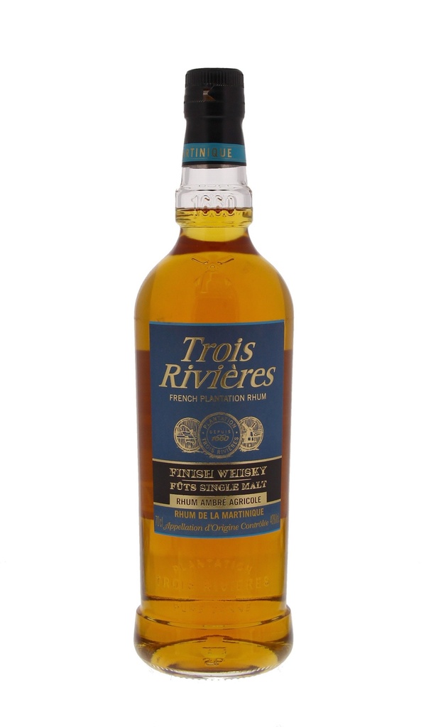 Trois Rivières Rhum Ambre Finish Whisky 70cl 40° (R) x6