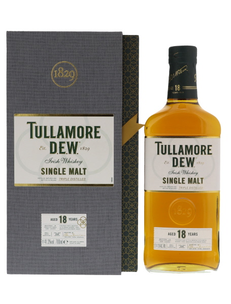 Tullamore Dew 18 YO Single Malt 70cl 41,3° (R) GBX x6