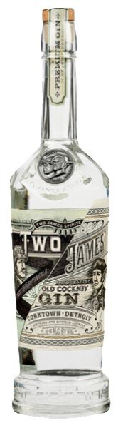 Two James Old Cockney 70cl 41° (NR) x6