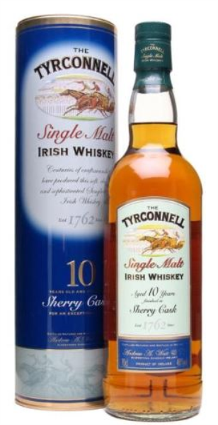 Tyrconnel 10 Years Sherry Finish 70cl 46° (R) GBX x6