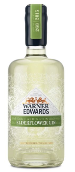 Warner Edwards Elderflower Gin 70cl 40° (NR) x6