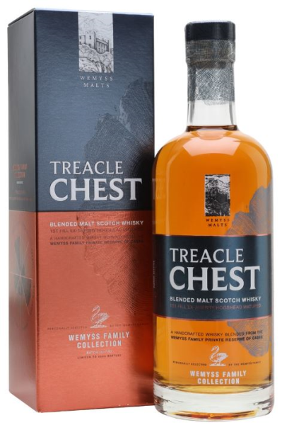 Wemyss Family Collection Treacle Chest 70cl 46° (R) GBX x6