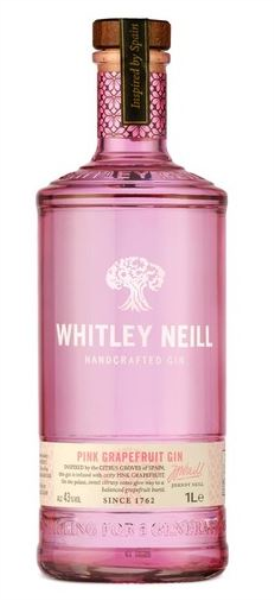 Whitley Neill Pink Grapefruit Gin 70cl 43° + UK DS (R) x6